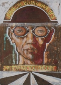 Is it the eye that sees, or the “I”? Or do we only see through language? Do we Choose what we see, and then only see what we choose?